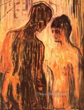  1907 - Cupido y psique 1907 Desnudo abstracto